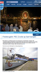 Fototerugblik PEC Zwolle op Sail Kampen - Nieuwsarchief - PEC Zwolle
